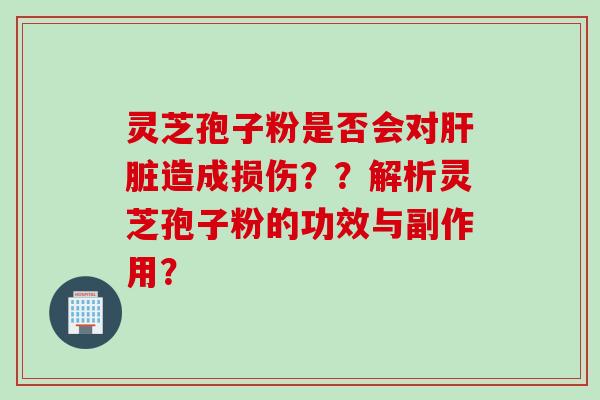 灵芝孢子粉是否会对肝脏造成损伤？？解析灵芝孢子粉的功效与副作用？