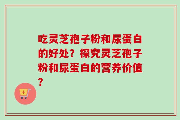 吃灵芝孢子粉和尿蛋白的好处？探究灵芝孢子粉和尿蛋白的营养价值？