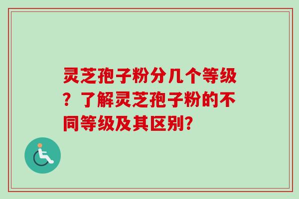 灵芝孢子粉分几个等级？了解灵芝孢子粉的不同等级及其区别？