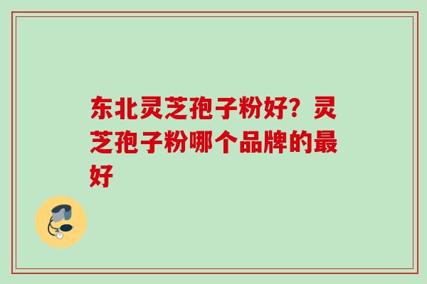 东北灵芝孢子粉好？灵芝孢子粉哪个品牌的最好