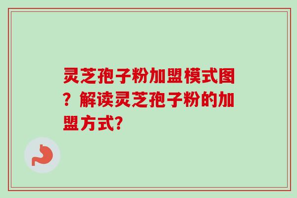 灵芝孢子粉加盟模式图?解读灵芝孢子粉的加盟方式? 灵芝孢子粉加盟模式图?解读灵芝孢子粉的加盟方式?