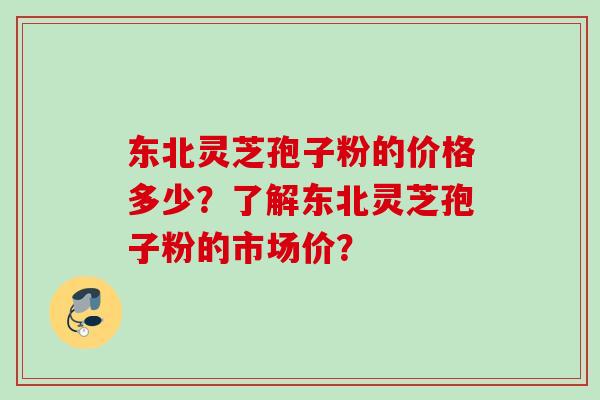 东北灵芝孢子粉的价格多少？了解东北灵芝孢子粉的市场价？
