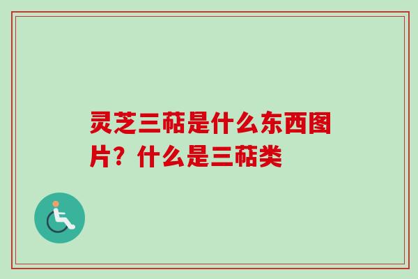灵芝三萜是什么东西图片？什么是三萜类