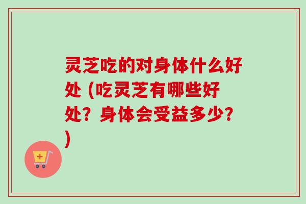 灵芝吃的对身体什么好处 (吃灵芝有哪些好处？身体会受益多少？)