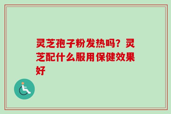 灵芝孢子粉发热吗？灵芝配什么服用保健效果好