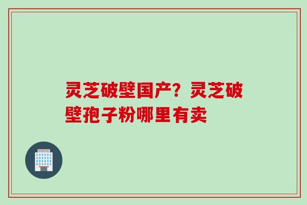 灵芝破壁国产?灵芝破壁孢子粉哪里有卖 灵芝破壁国产?灵芝破壁孢子粉哪里有卖