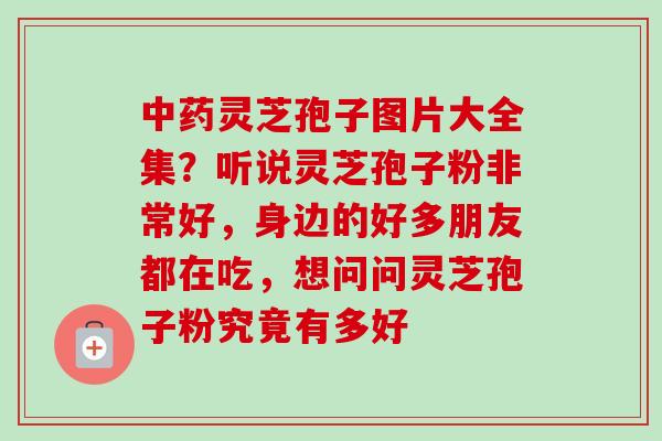 灵芝孢子图片大全集?听说灵芝孢子粉非常好,身边的好多朋友都在吃,想问问灵芝孢子粉究竟有多好 灵芝孢子图片大全集?听说灵芝孢子粉非常好,身边的好多朋友都在吃,想问问灵芝孢子粉究竟有多好