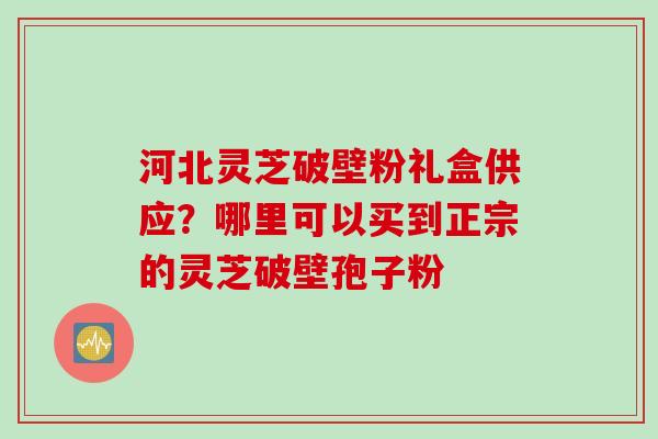 河北灵芝破壁粉礼盒供应?哪里可以买到正宗的灵芝破壁孢子粉 河北灵芝破壁粉礼盒供应?哪里可以买到正宗的灵芝破壁孢子粉