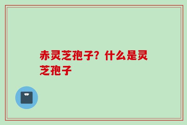 赤灵芝孢子？什么是灵芝孢子
