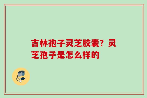 吉林孢子灵芝胶囊？灵芝孢子是怎么样的