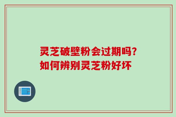 灵芝破壁粉会过期吗？如何辨别灵芝粉好坏