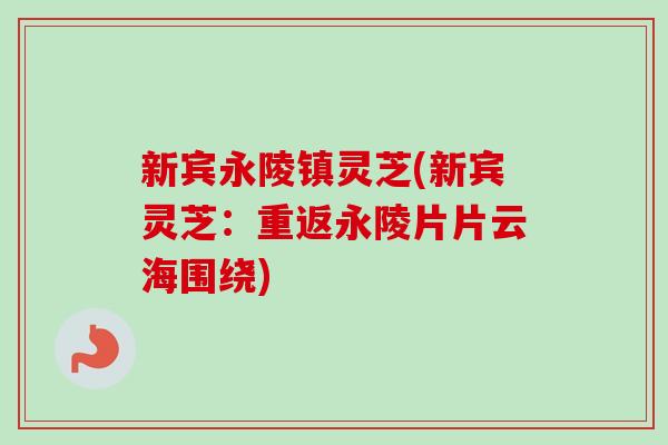 新宾永陵镇灵芝(新宾灵芝：重返永陵片片云海围绕)