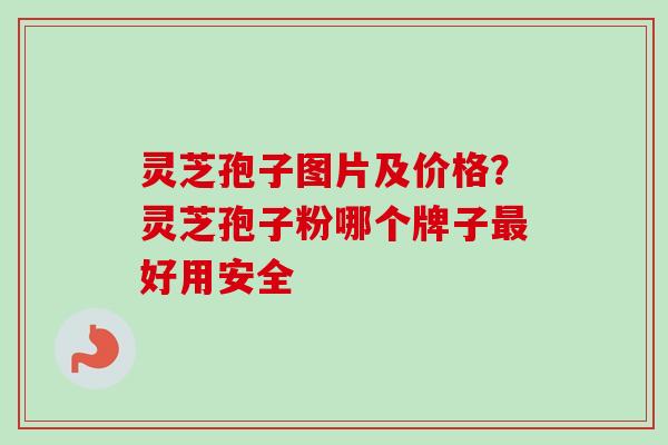 灵芝孢子图片及价格？灵芝孢子粉哪个牌子最好用安全