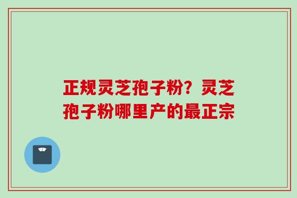正规灵芝孢子粉?灵芝孢子粉哪里产的正宗 正规灵芝孢子粉?灵芝孢子粉哪里产的正宗