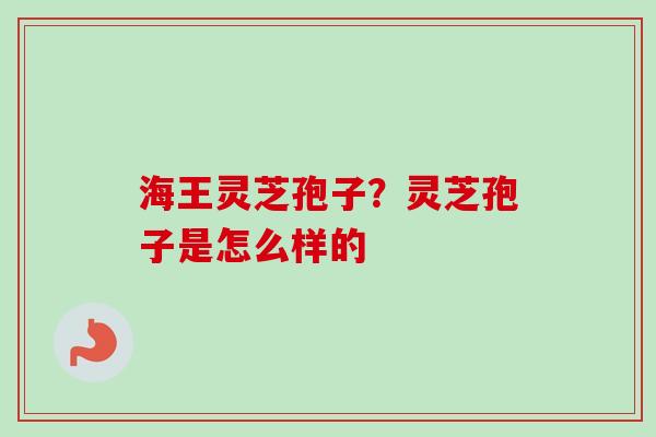 海王灵芝孢子？灵芝孢子是怎么样的
