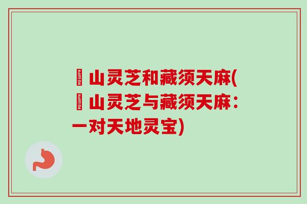 屼山灵芝和藏须天麻(屼山灵芝与藏须天麻：一对天地灵宝)