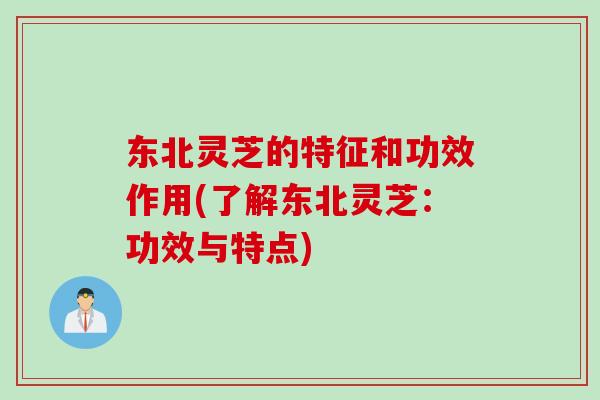 东北灵芝的特征和功效作用(了解东北灵芝：功效与特点)
