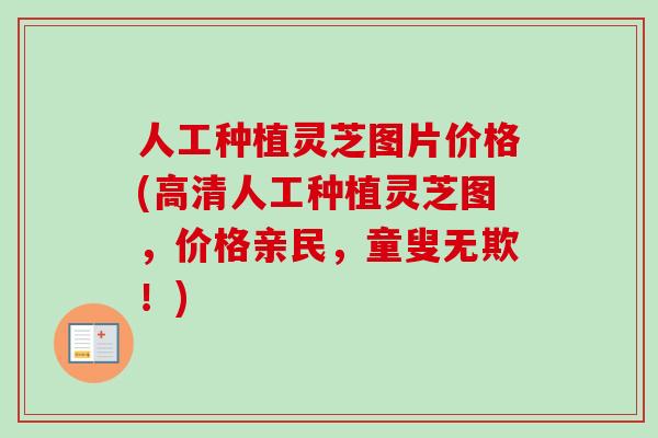 人工种植灵芝图片价格(高清人工种植灵芝图，价格亲民，童叟无欺！)