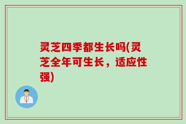 灵芝四季都生长吗(灵芝全年可生长,适应性强) 灵芝四季都生长吗(灵芝全年可生长,适应性强)