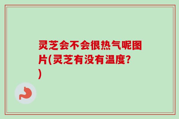 灵芝会不会很热气呢图片(灵芝有没有温度？)