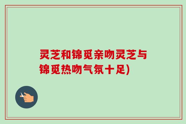 灵芝和锦觅亲吻灵芝与锦觅热吻气氛十足)