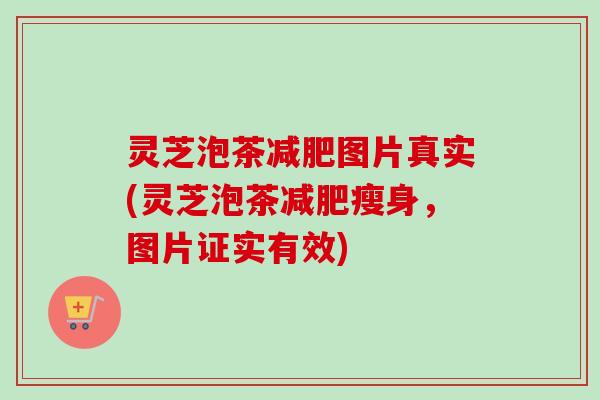 灵芝泡茶图片真实(灵芝泡茶瘦身，图片证实有效)