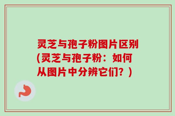 灵芝与孢子粉图片区别(灵芝与孢子粉:如何从图片中分辨它们?) 灵芝与孢子粉图片区别(灵芝与孢子粉:如何从图片中分辨它们?)