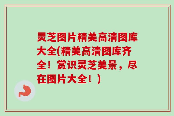 灵芝图片精美高清图库大全(精美高清图库齐全!赏识灵芝美景,尽在图片大全!) 灵芝图片精美高清图库大全(精美高清图库齐全!赏识灵芝美景,尽在图片大全!)