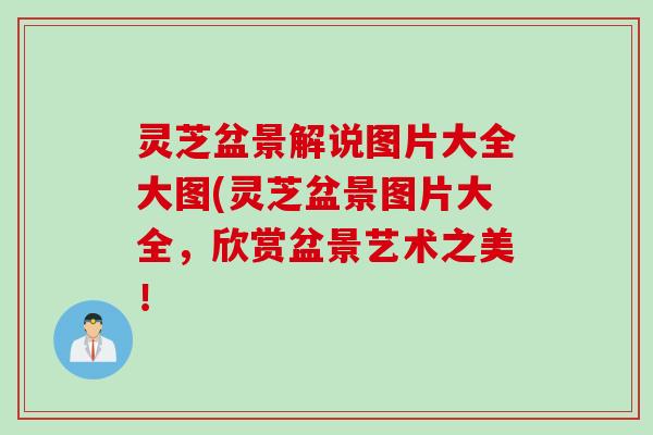 灵芝盆景解说图片大全大图(灵芝盆景图片大全,欣赏盆景艺术之美! 灵芝盆景解说图片大全大图(灵芝盆景图片大全,欣赏盆景艺术之美!