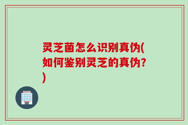 灵芝菌怎么识别真伪(如何鉴别灵芝的真伪？)