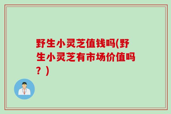 野生小灵芝值钱吗(野生小灵芝有市场价值吗?) 野生小灵芝值钱吗(野生小灵芝有市场价值吗?)
