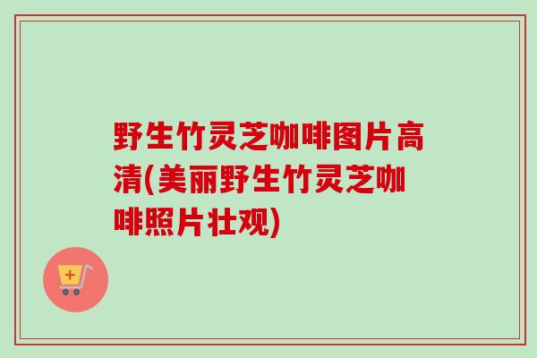 野生竹灵芝咖啡图片高清(美丽野生竹灵芝咖啡照片壮观)