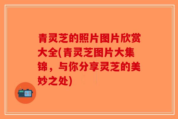 青灵芝的照片图片欣赏大全(青灵芝图片大集锦，与你分享灵芝的美妙之处)