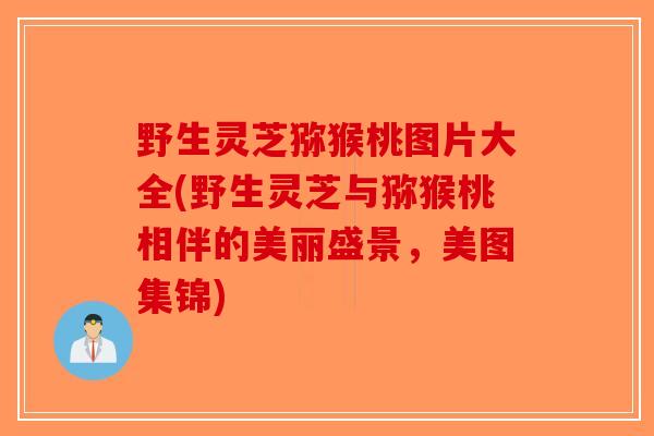 野生灵芝猕猴桃图片大全(野生灵芝与猕猴桃相伴的美丽盛景，美图集锦)