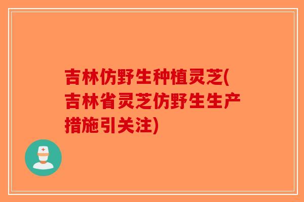 吉林仿野生种植灵芝(吉林省灵芝仿野生生产措施引关注) 吉林仿野生种植灵芝(吉林省灵芝仿野生生产措施引关注)
