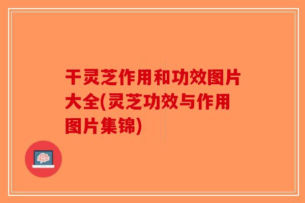 干灵芝作用和功效图片大全(灵芝功效与作用图片集锦)